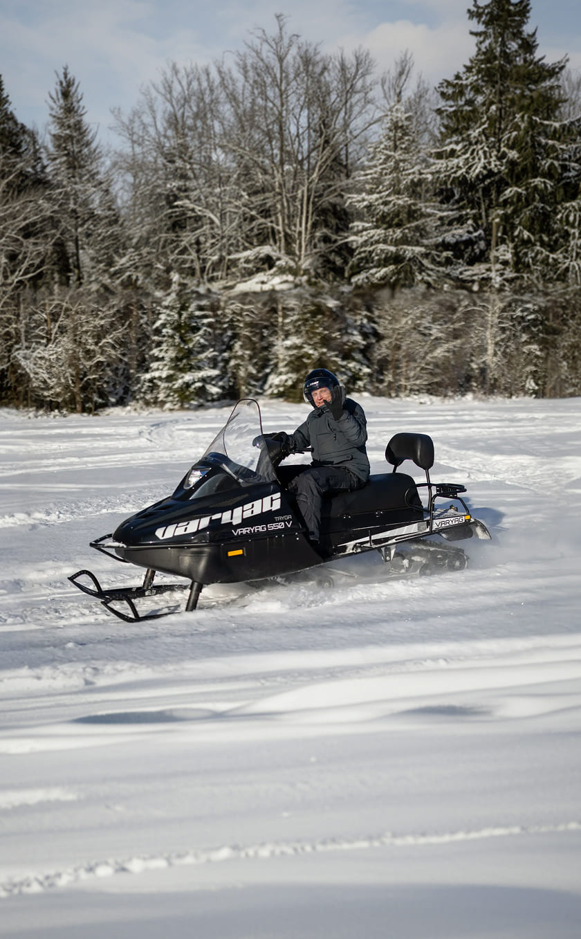 Универсальный снегоход: для новичков и профи